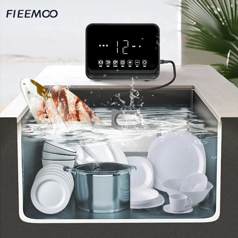 commercial restaurant multifunction ultrasonic mini dish washing machine vegetable food cleaner machine support OEM ODM