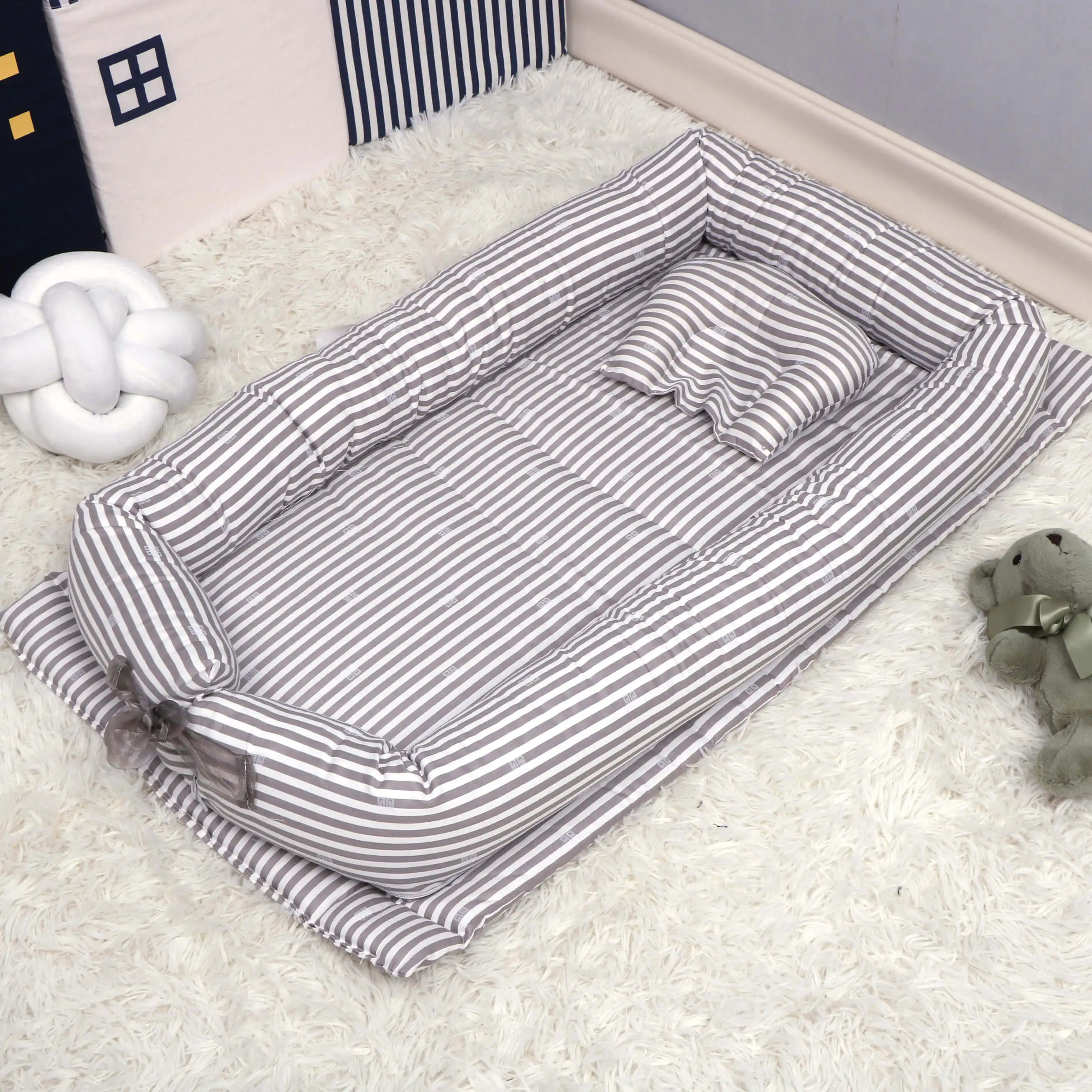 Оптовая продажа с фабрики детские кроватки для сна портативные бамперы