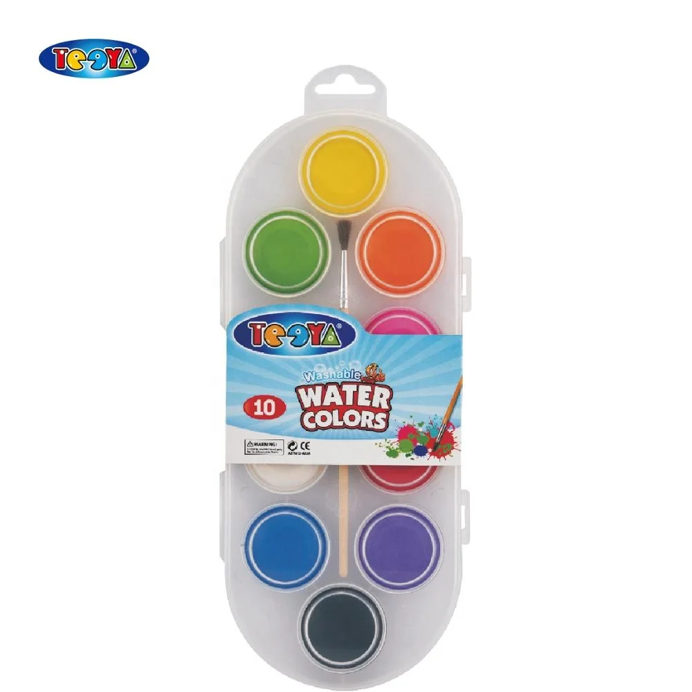 
NEW MOULD PP BOX PACKAGED WATER COLOR CAKE SET 