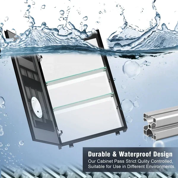 Touch Switch Led Light Defog Mirror Cabine Bathroom Mirror Medicine Cabinet Mirror Cabinet For Hair Salon