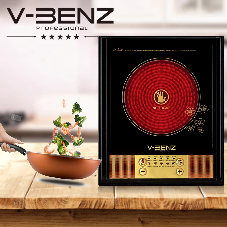 
V-BENZ Hot Sale household Promotion Ultra Slim Touch Control electric induction cooker 