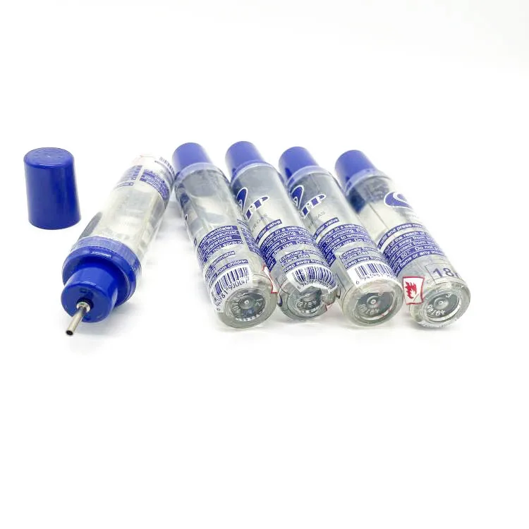 18 ML high quality cheap butane gas bottle for refillable BBQ lighter