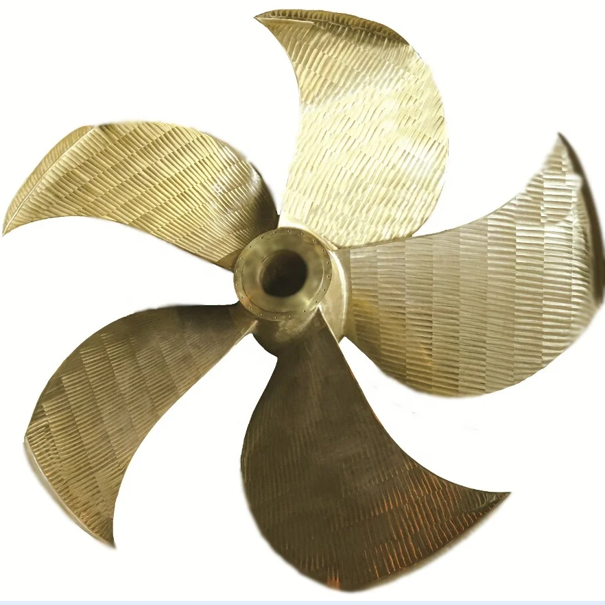 Dredger Boat Ship Azimuth Thruster Cu3 Bronze Propellers Drive Shaft System
