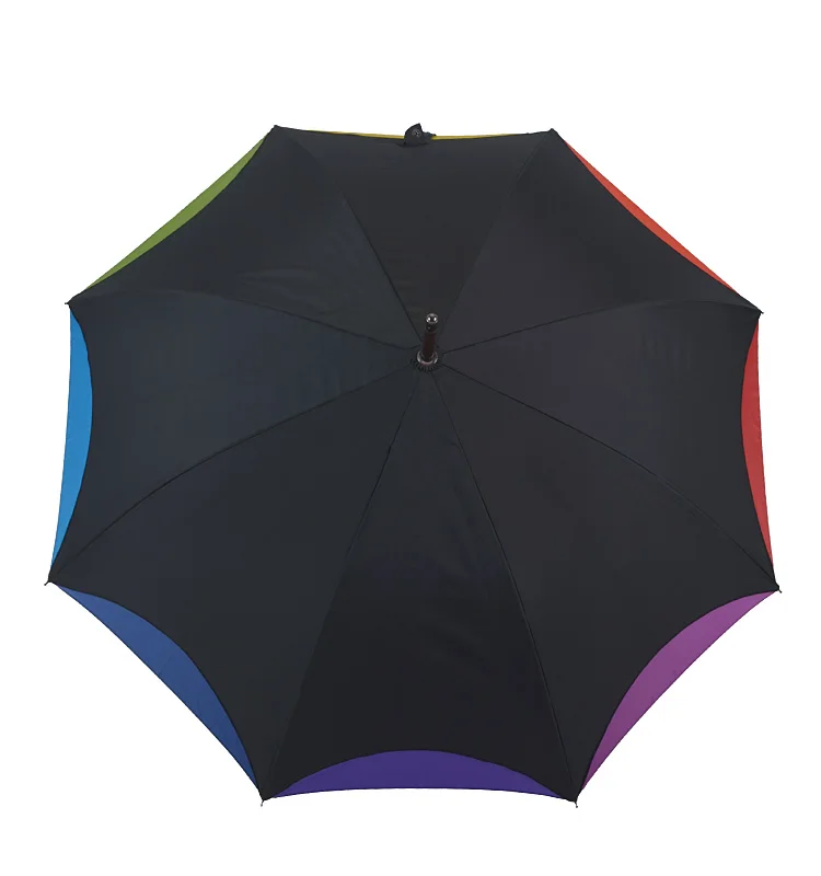 Hot Selling Products Fantastic Colorized Fiberglass Popular Gift 30 Inch Auto Open Golf Straight Umbrella