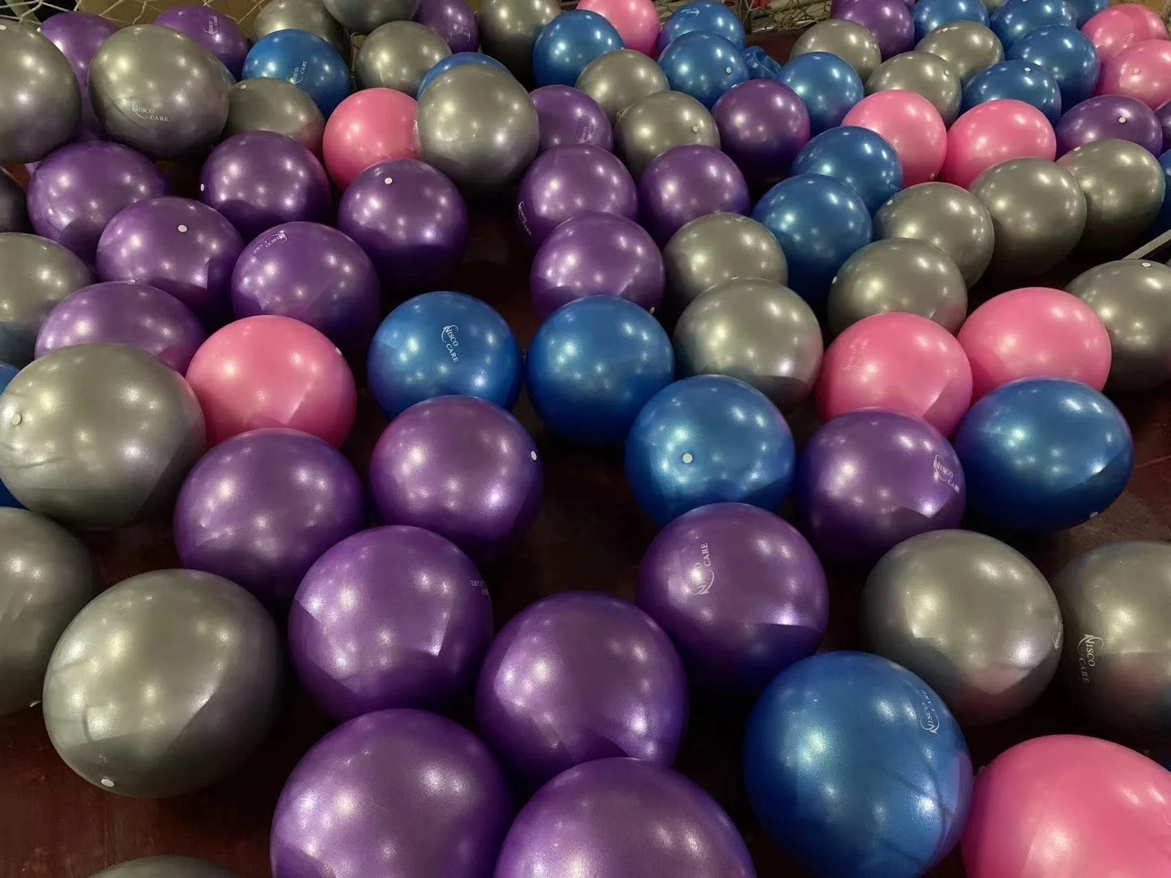 25cm 10inch PVC Pilates and Yoga Gym Ball Massage Ball for Indoor Balance Fitness Workout Exercise