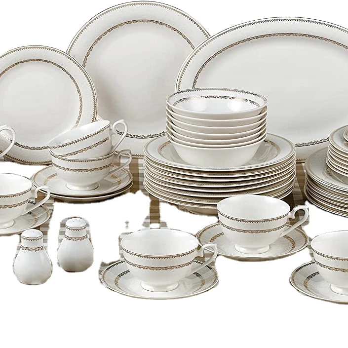 Набор посуды из Китая 57 предметов 6