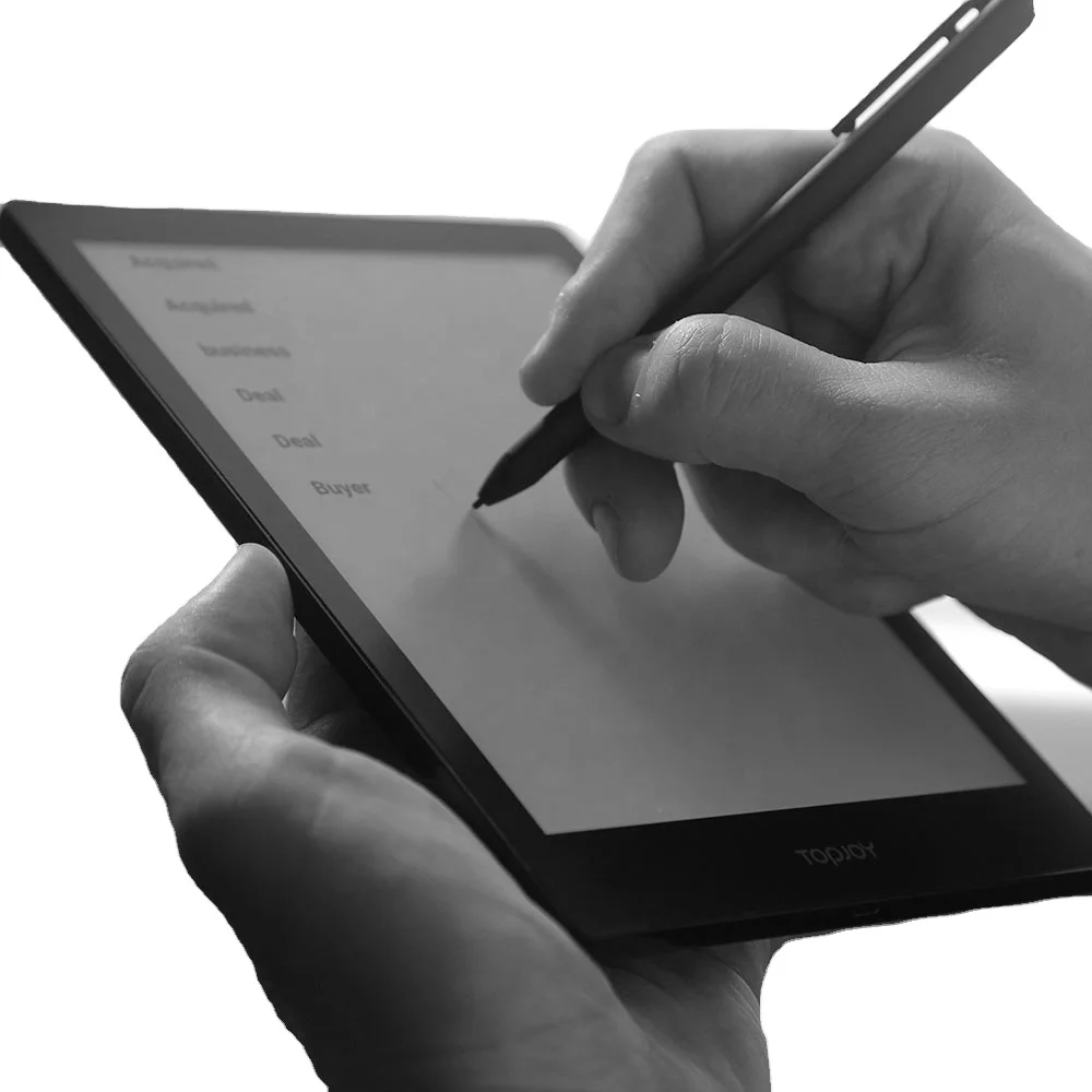 Topjoy Student Eye-caring Learning Ebook reader with Stylus Android E-reader 32GB Reading Front Light Android Ebooks Writing