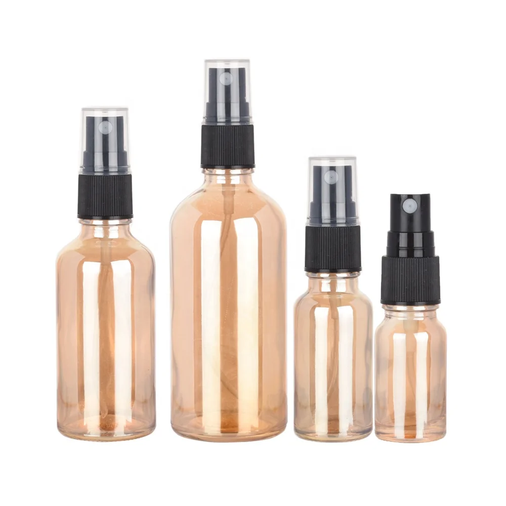 Manufacturer of 5ml 10ml 20ml 30ml 50ml 60ml 100ml luxury essential oil bottle with sprayer essential oil sprayer bottles