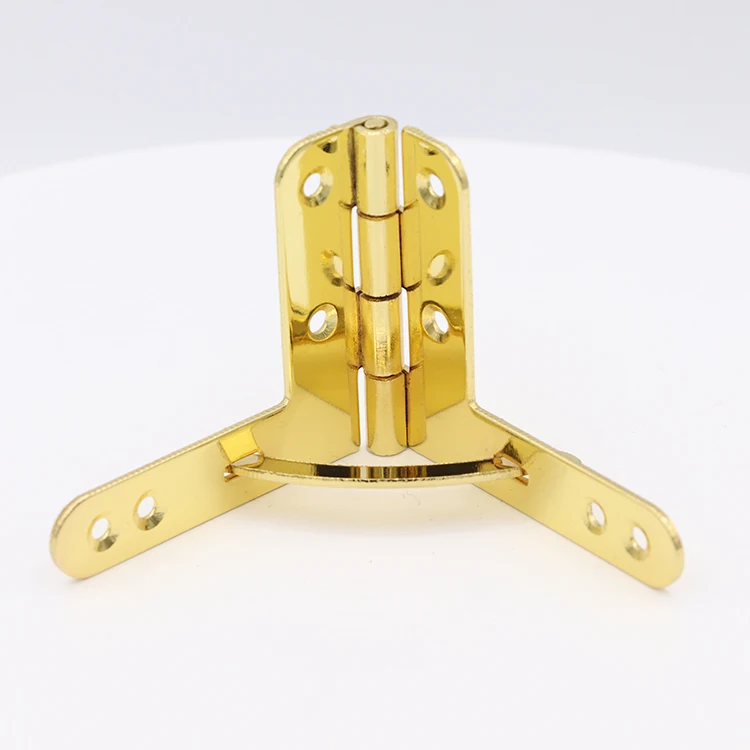 Decorative box accessories luxury stainless steel quadrant hinge metal quadrant hinges 40 x 48 mm