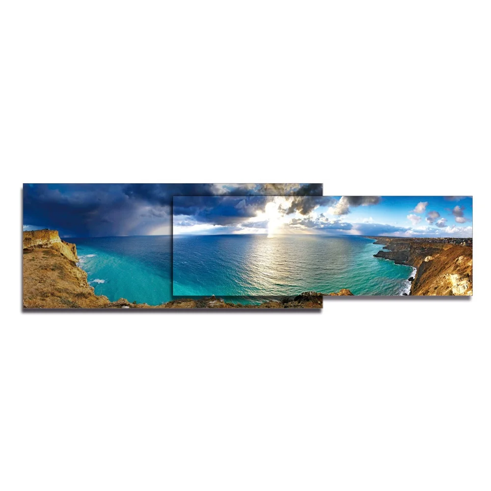 Factory High Quality UV Resistant Landscape Canvas Painting Wall Art Picture Acrylic Prints Frameless Acrylic Painting for House