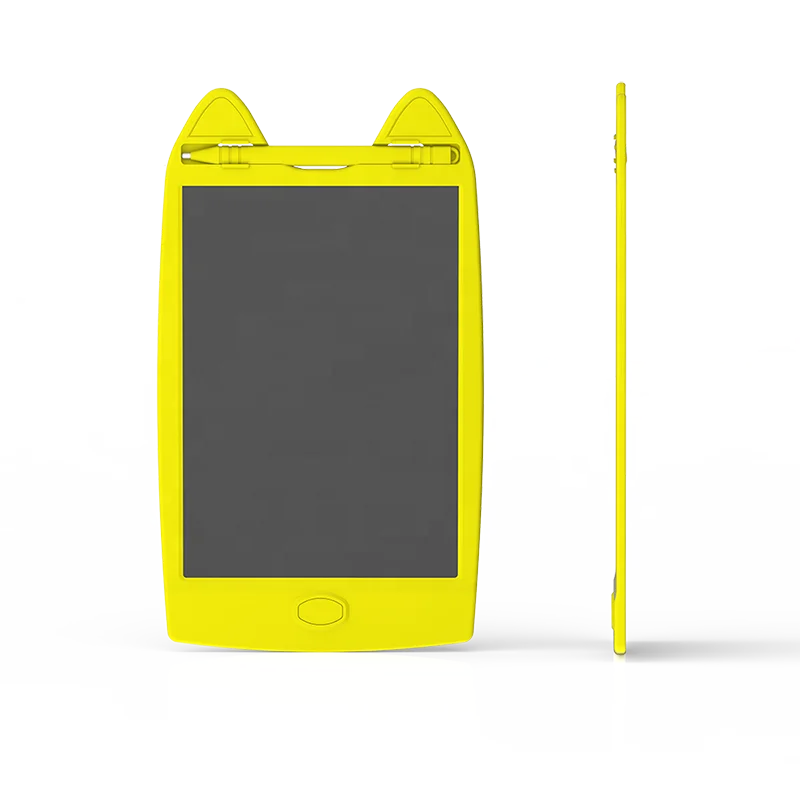 customized digital kids pad Ear Shaped Electronic Writing Drawing Pads 8.5 inch tablet