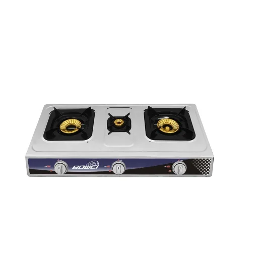High quality stainless steel 3 burner gas cooker cheap industrial gas stove prices home appliance table top gas cooker