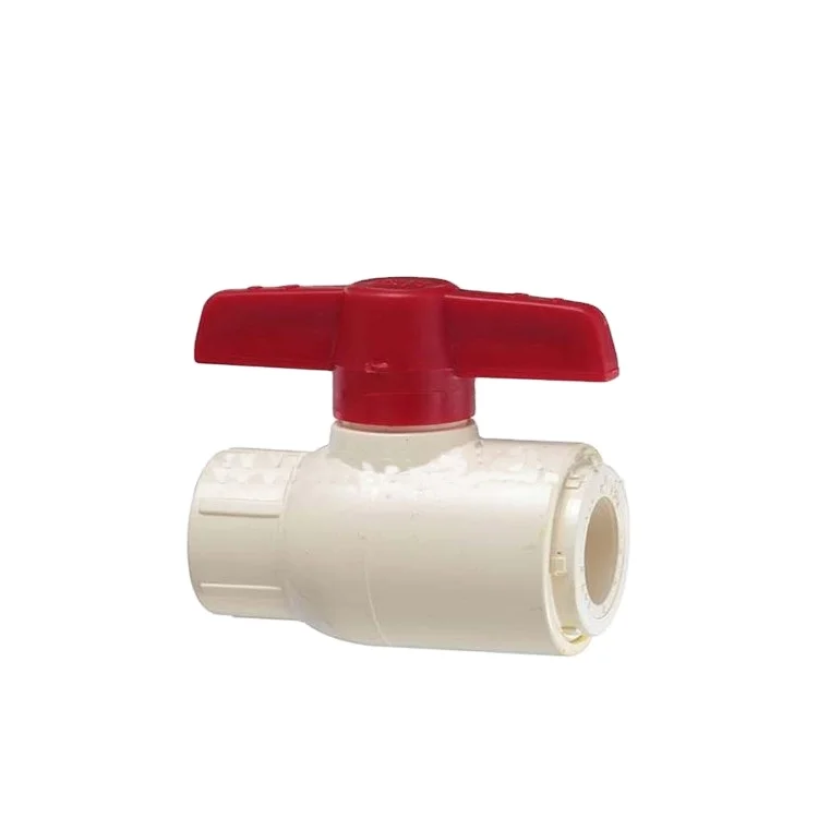 FOSITE Fitting Ball Valve UPVC Compact Ball Valve Era Brand DIN/ BS/ ANSI Standard