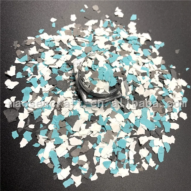 Factory Supply Epoxy Chunky Man Glitter Flake For Decoration
