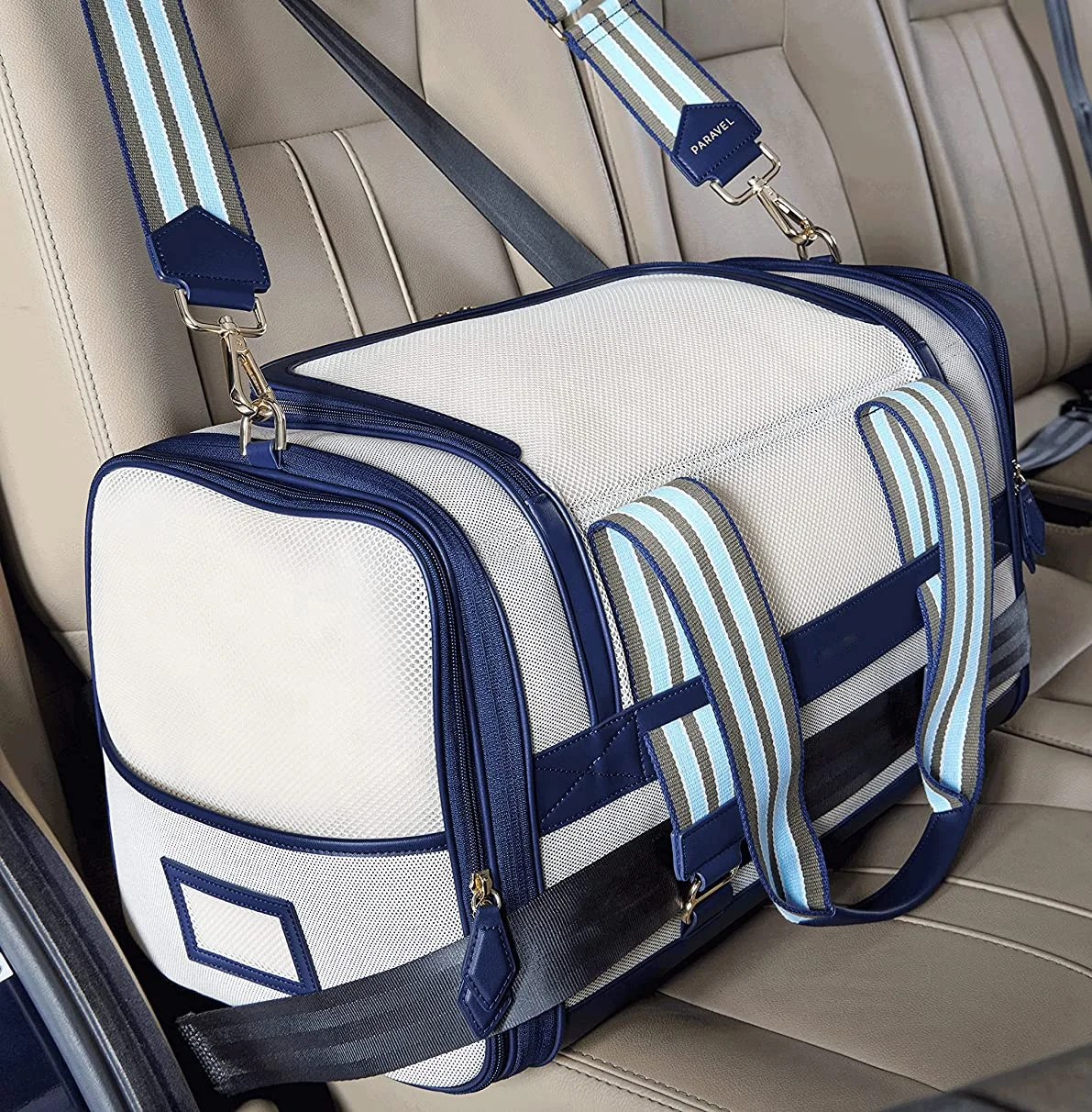 2023 Soft Sided Pet Carrier ,Airline Compliant Pet carrier ,Travel Bag and Car Seat Dog Bag