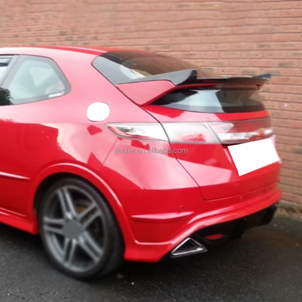 Car Accessories Rear Trunk Wing Spoiler for Honda Civic FN2 2007 2008 2009 2010 2011 Typer Rear Boot Spoiler Body Kit
