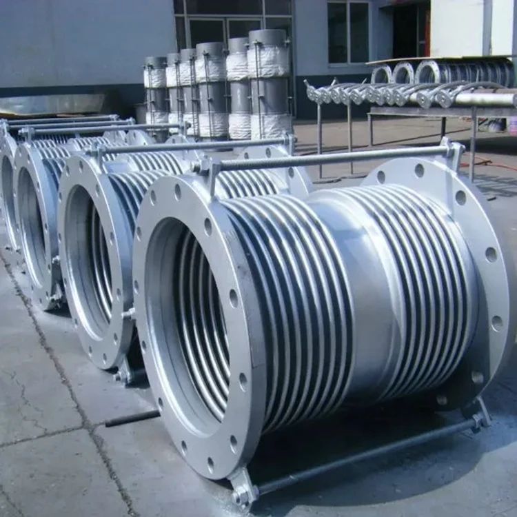 Flange connection ripple compensator coupling telescopic Expansion joint/flexible metal expansion bellows/bellow compensator