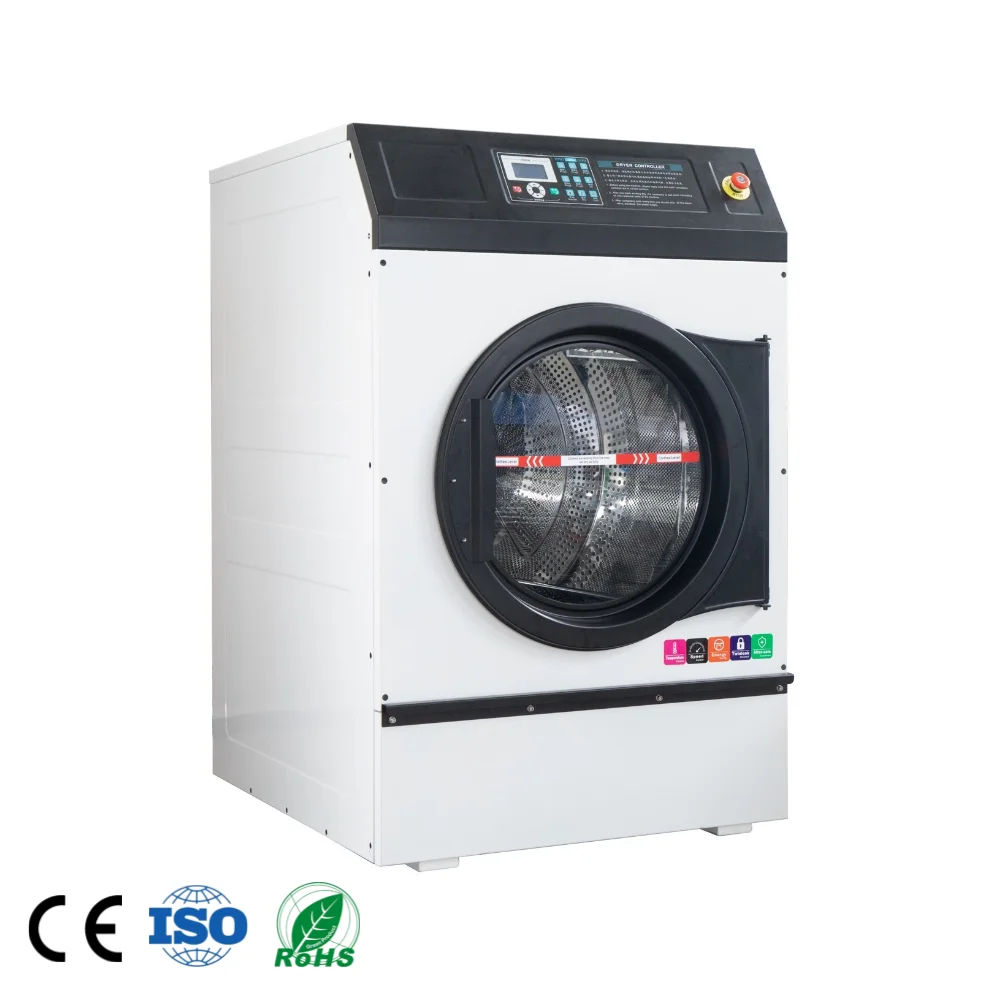 Industrial Gas Heating 10KG 15KG 20KG 25KG Clothes Laundry Tumble Dryer Drying Machine