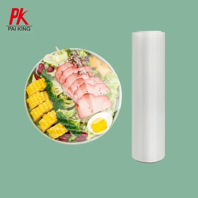 PE Packaging Plastic Cling Film Keep Fresh Food PE Cling Film Well-preserved Factory Supply Directly Cling Film
