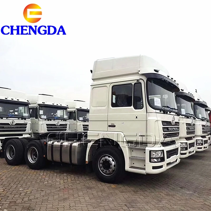 Тяжелый дизельный Shacman F3000 X3000 грузовик 6x4 10 колес тягач прицеп для Танзании