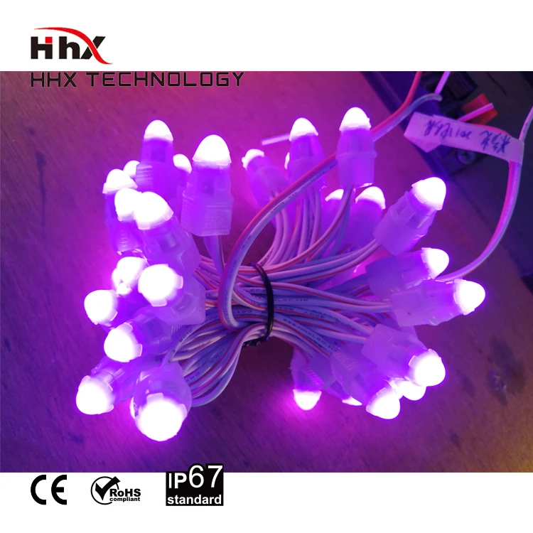 Цифровой светодиодный пиксельный светильник 1903 IC RGB белый желтый красный зеленый синий DC5V водонепроницаемый цвет переднее окно рекламные светильники