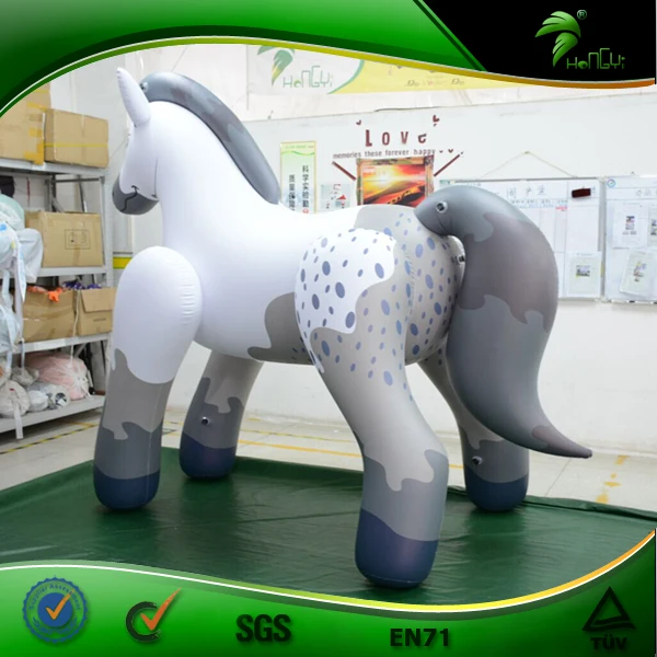 Гигантская надувная пикантная лошадь Lifesize большая игрушечная из ПВХ для верховой езды
