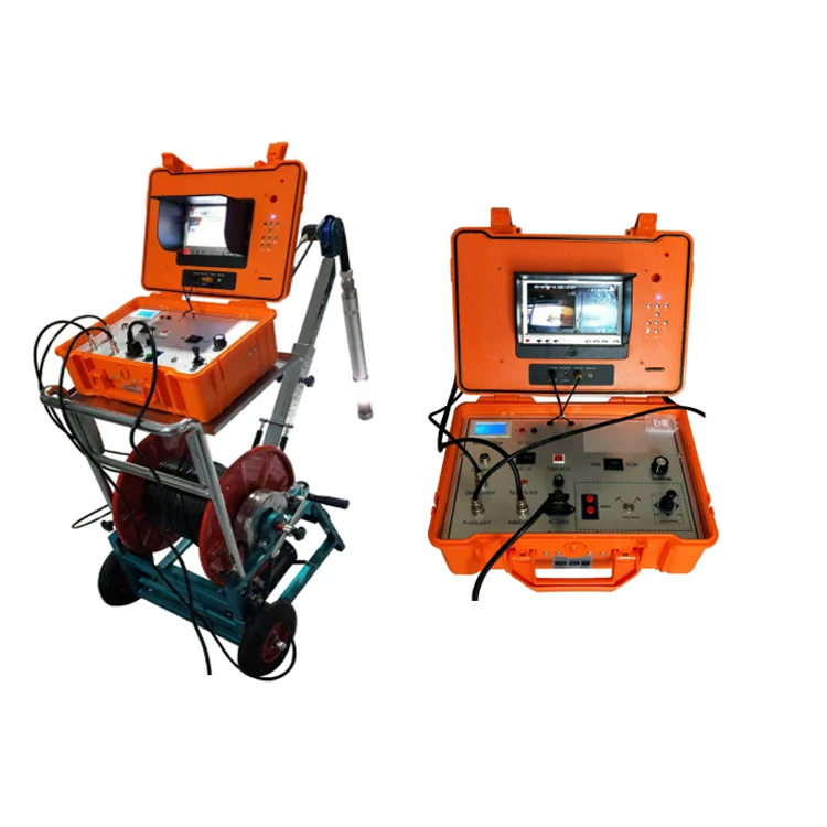 New  Deep Wall Well Vertical inspection camera borewell inspection camera with 300m