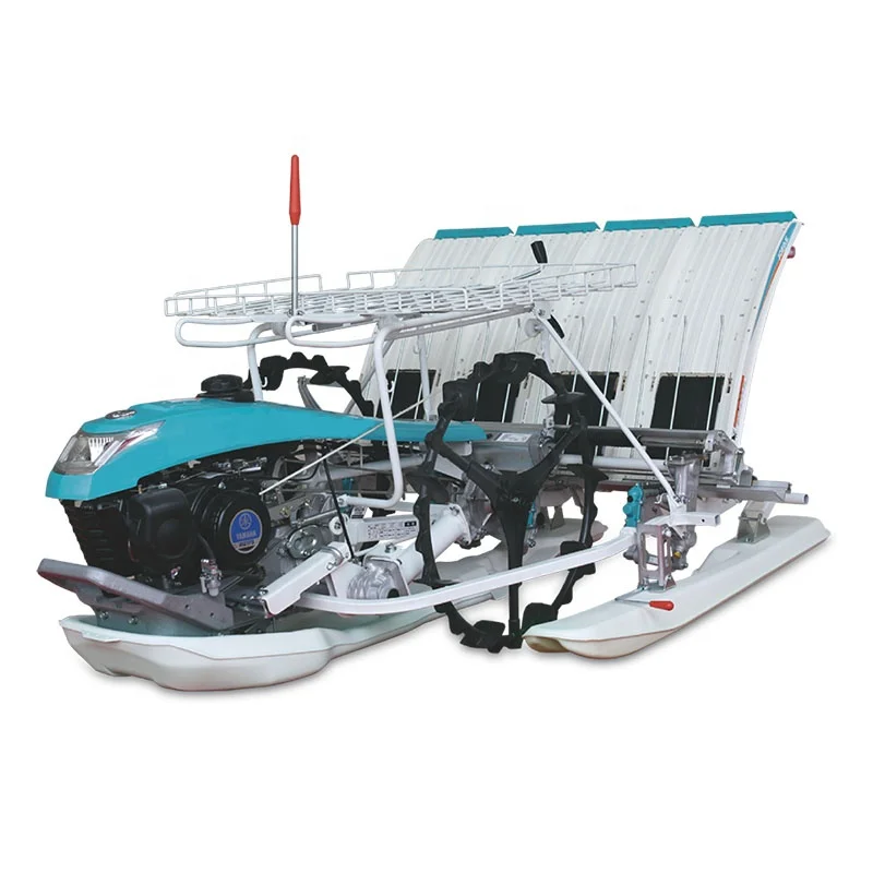KUBOTA 6 rows riding type rice planting machine rice transplanter with cheaper price