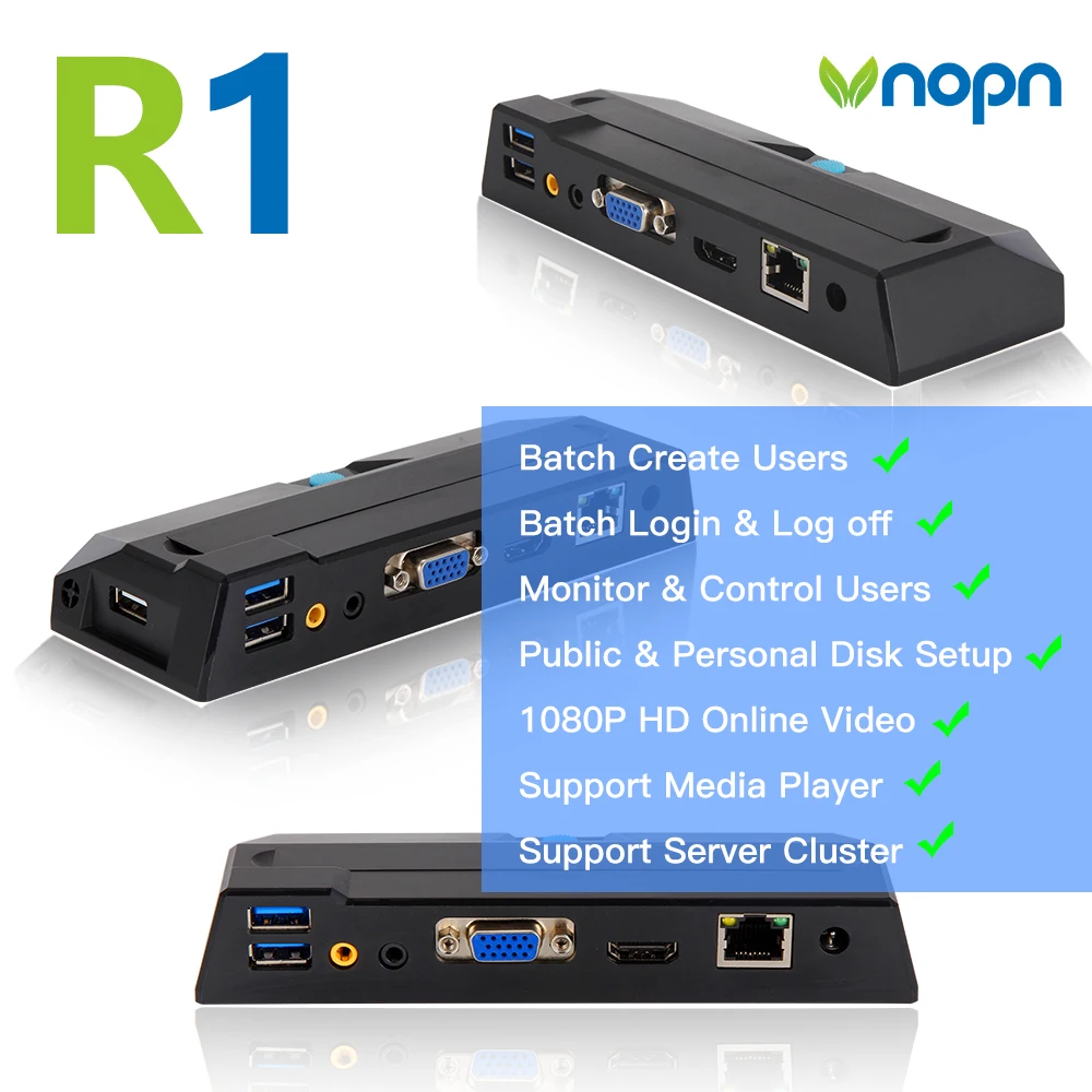 OEM дешевая цена Vnopn мини пк компьютерное программное обеспечение R1 pro Zero тонкий клиент не ограничивает пользователей