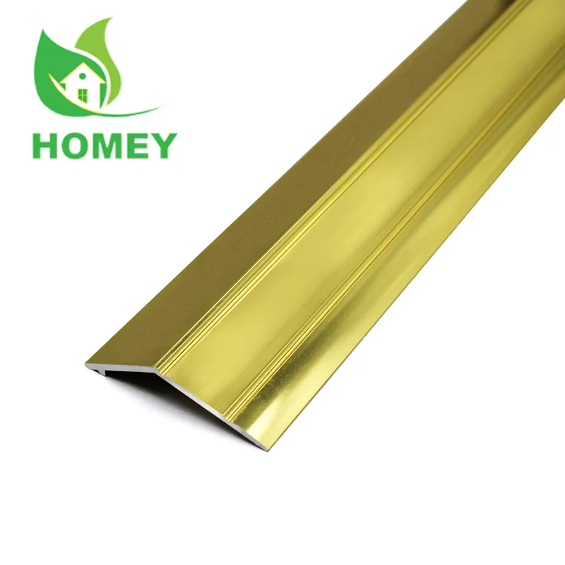 
homey decorative metal flexible aluminum floor trim profile 