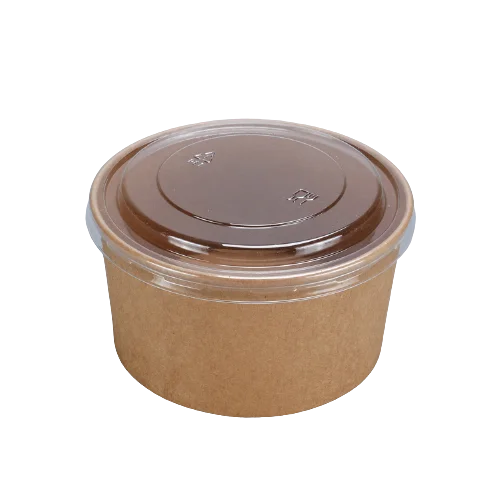 1300ml Paper Take Out Containers Kraft Lunch Meal Food Boxes Disposable Storage to Go Packaging