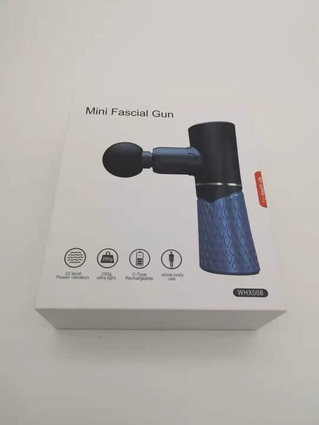  2021 New Mini Small Massage Gun 32 Speed With LCD Custom Logo Brushless Motor Deep Tissue Pain Relive Muscle USB