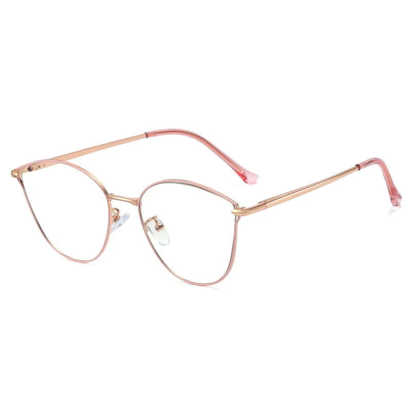 Vintage Big Cateye Optical Eyewear Female Eyeglasses Frame, Anti Blue Light Blocking Protect Computer Glasses