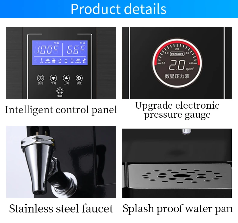 China 99% Efficiency Industrial Commercial Electric Big Hot Water Boiler Insulated