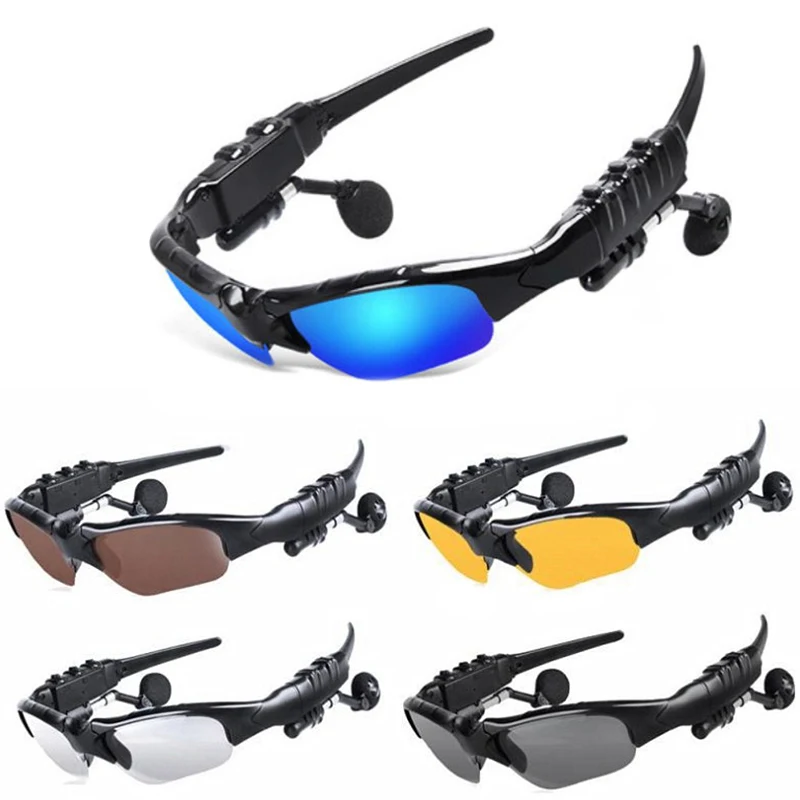 Hot Selling Half Frame Eyeglass Frames Smart Sunglasses Wireless Bluetooth Y2k Cycling Sports Steampunk Sunglasses