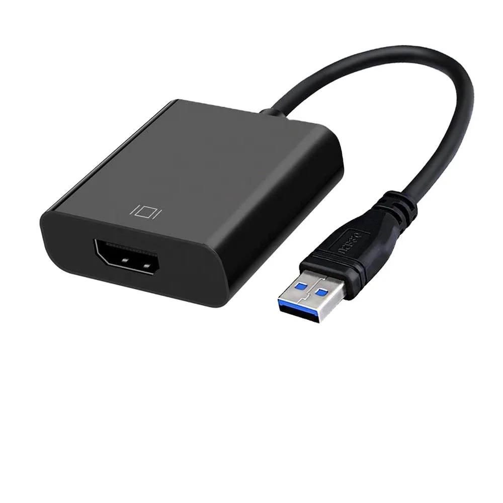 
USB 3.0 to HDMI-compatible Adapter Single Port USB 3.0 HUB 1080P 60 Hz 