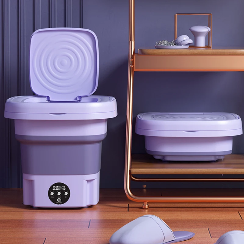 Factory Price Portable Washing Machine Mini Washer Folding Small Washer for Socks Baby Clothes