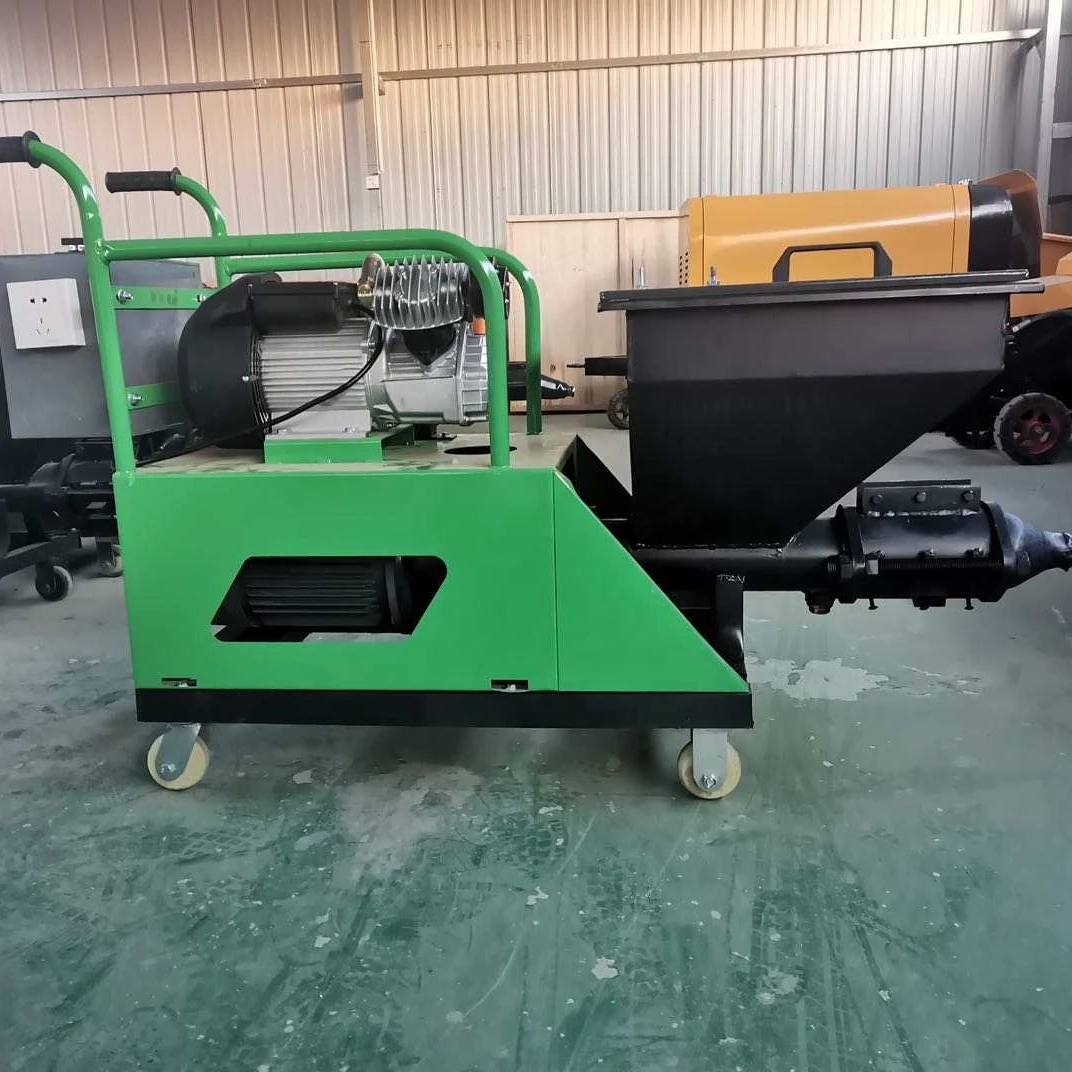 New Technology Mortar Spraying Machine Cement Mortar Plaster Spraying Machine
