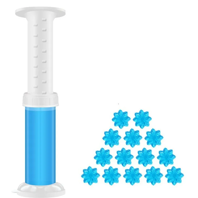 Wholesale 2024 Flower Toilet Gel Stamp Cleaner Creative Deodorant Syringe Toilet Cleaning  Fresh Air Gel