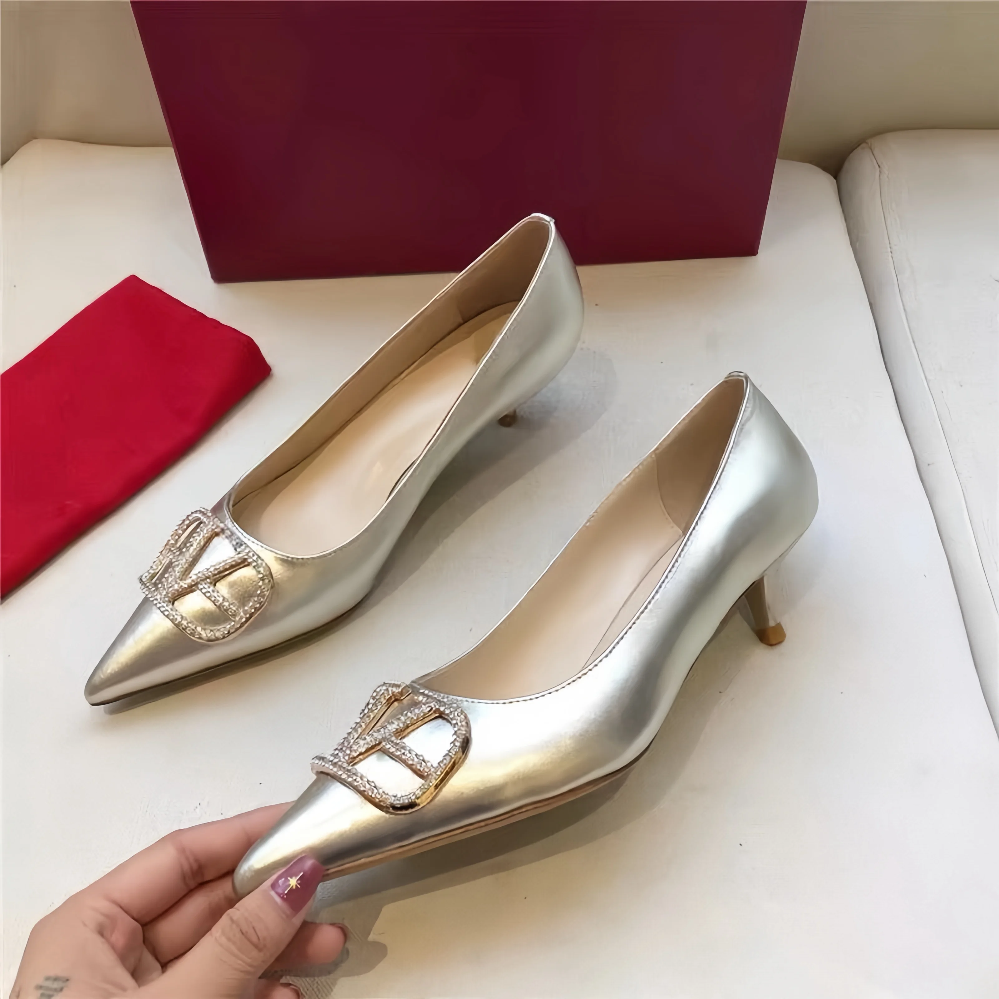 2024 New Designer High Heels High Quality Fashion Luxury High Heels Wholesale ladies high heels shoes for wedding party