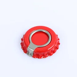 ODM OEM Service Logo Print Customized Pull Ring Metal Aluminum Beer Cap