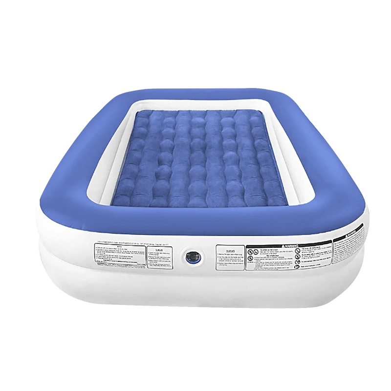 Inflatable Dreamchaser Children Airbed Car Comfort Air Mattress With Backrest For Kids Furniture