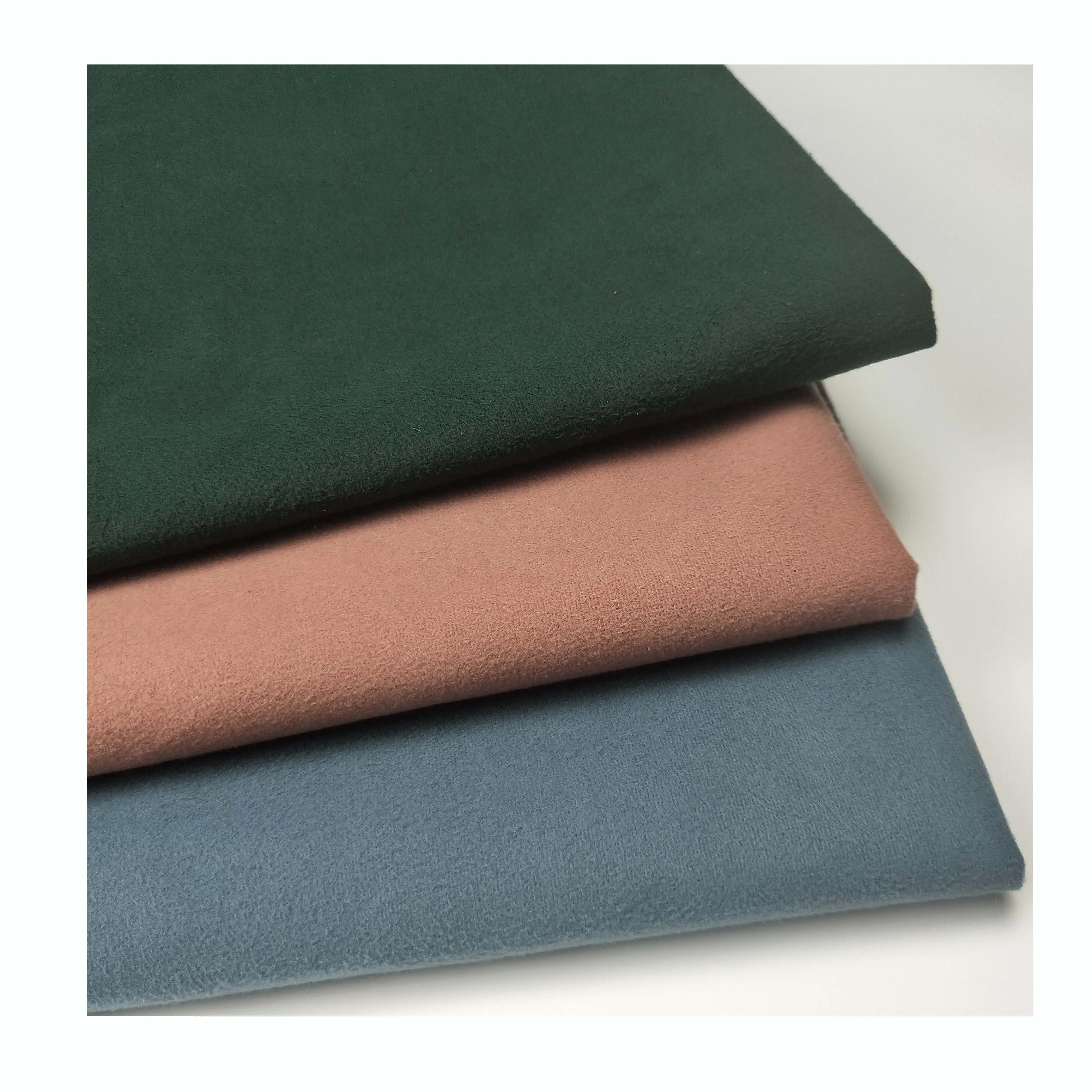 Zhejiang Factory Army Green sofa furniture plush fabric upholstery chairs covers living room sofas home textile