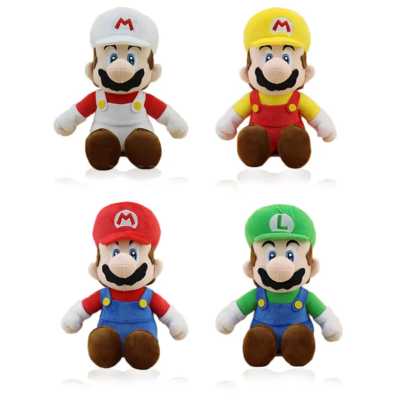 Stuffed Game Mario And Luigi Doll Mario Luigi Plush Toy Cute Anime Color Doll Gifts For Kids Children Toys