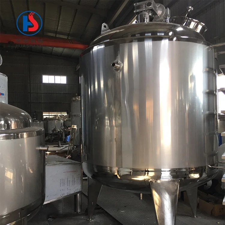 premium technology Food grade Stainless steel beverage stirring tank milk mixing storage tank
