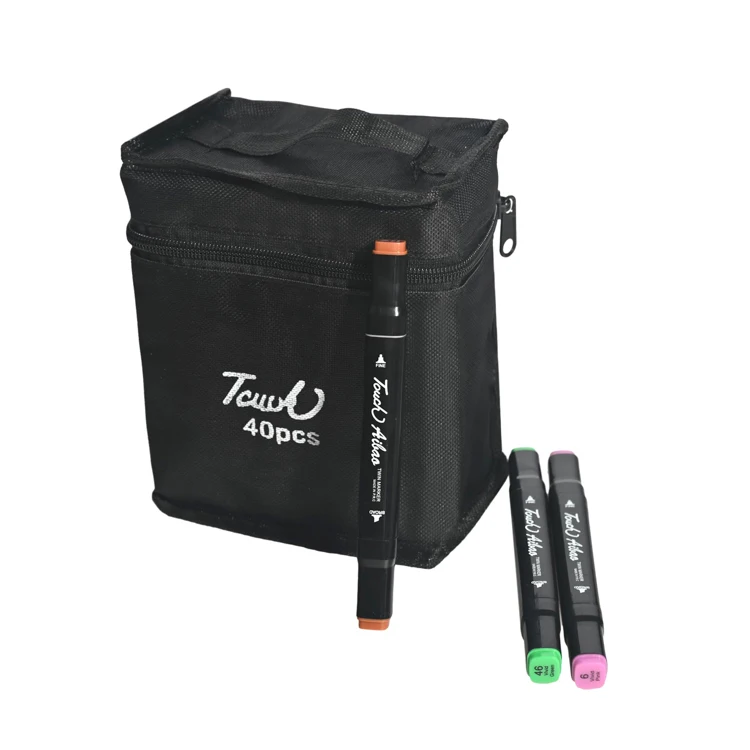 In Stock Dual Tip Art Marker 30 Colors Alcohol Based Marker Pen