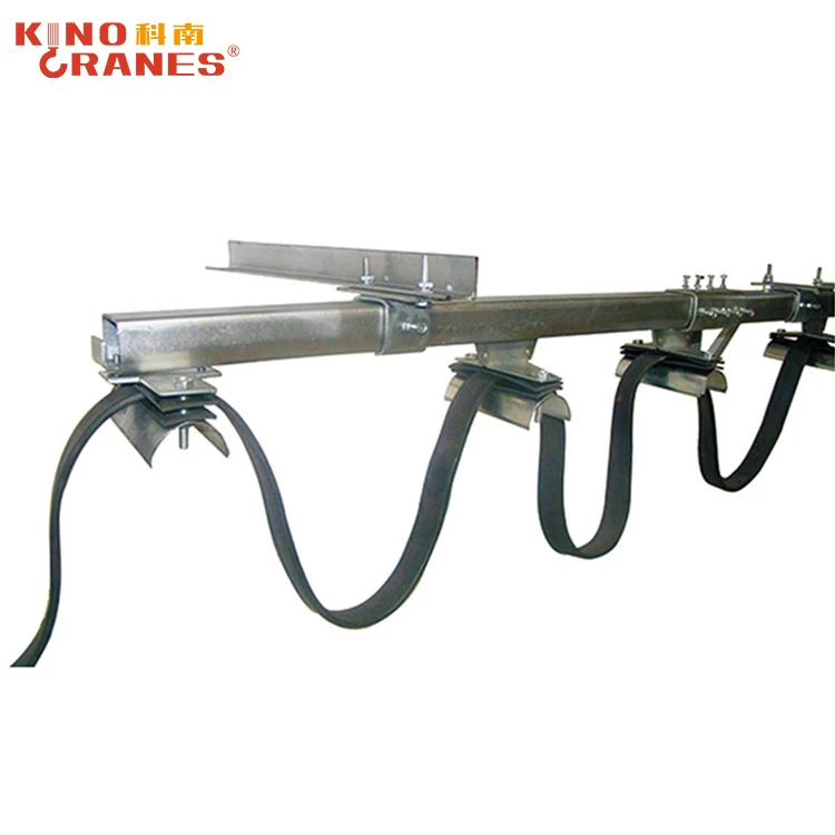 
Kino crane workshop crane power supply system C track cable festoon trolley 