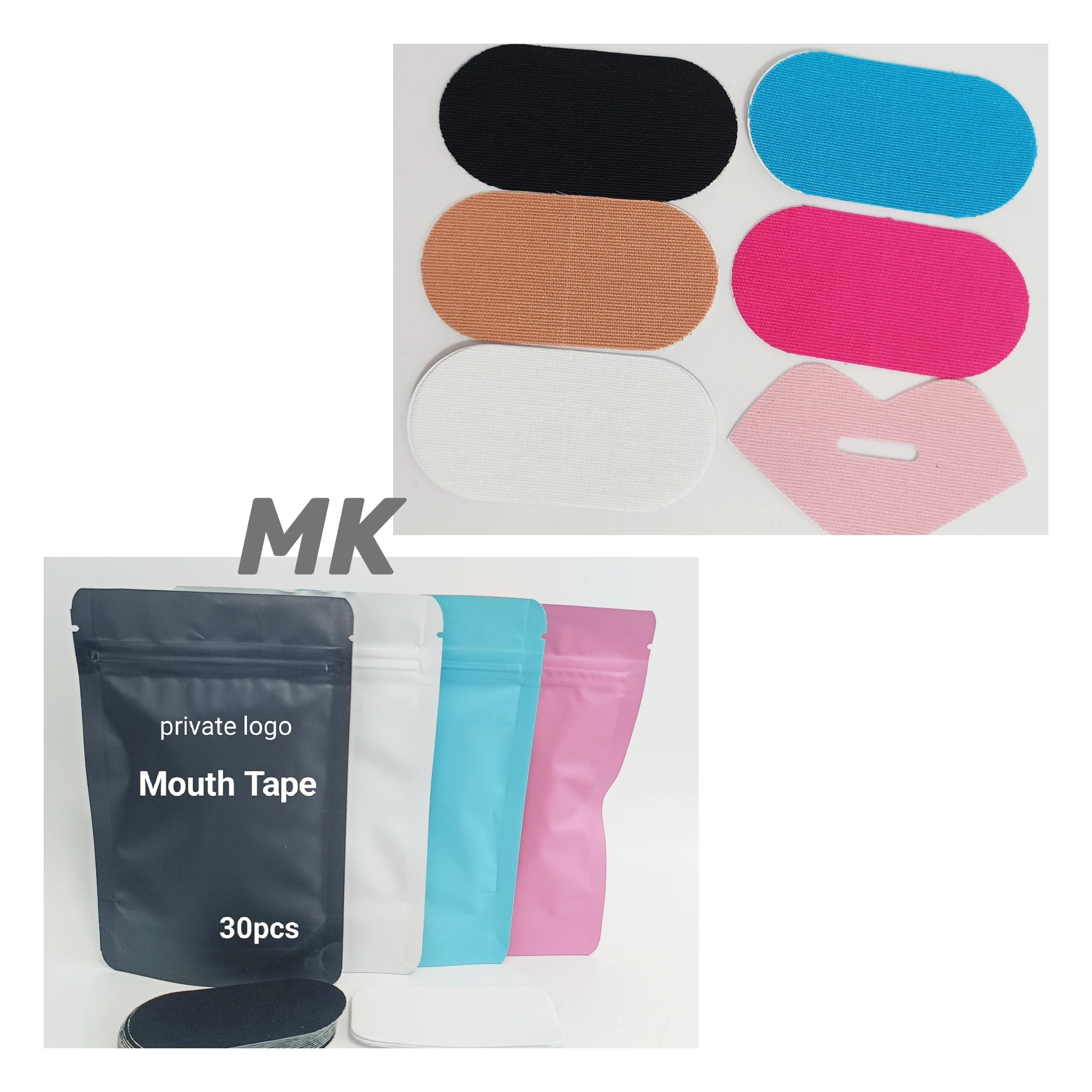 cotton/rayon flexible mouth tape strong adhesive tape for sealing mouth kinesiology tape for better nose breathing sleep strip