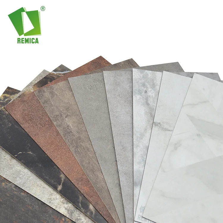 Easy to Clean Stone Grain HPL Sheets for Door Surface Skin