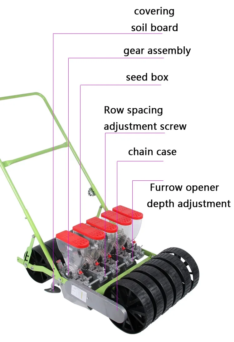 Vegetable Manual Seeder Carrot Seeder for Vegetable Small Coriander Cabbage Spinach Economical Hand Planter